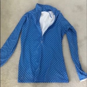 Nike Half zip Polka Dot